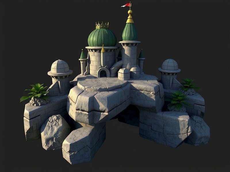 Casterly Rock 3D Model