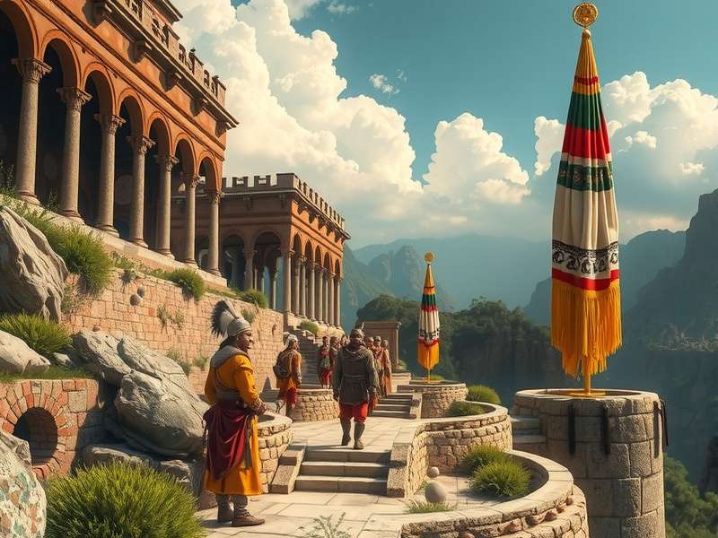 कैस्टर्ली रॉक का दृश्य