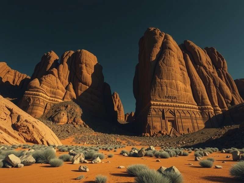 कैस्टर्ली रॉक फिल्मिंग लोकेशन का दृश्य