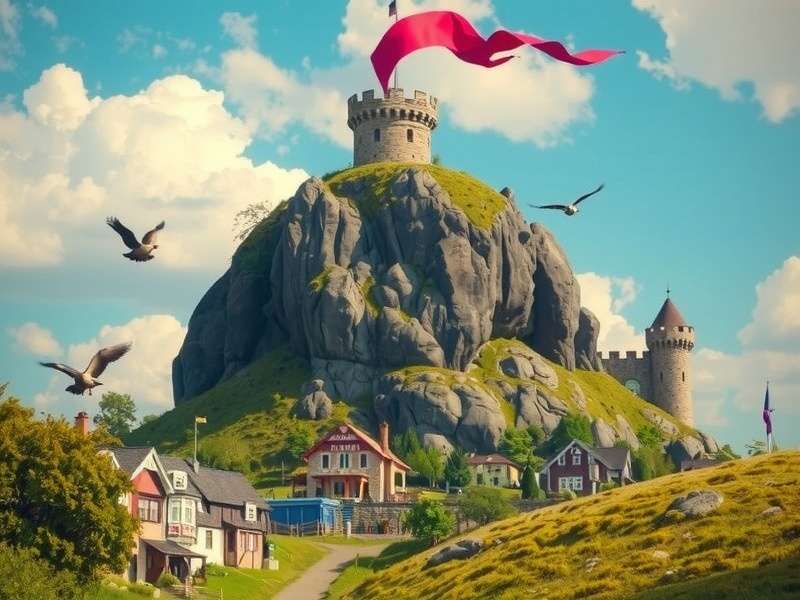 कैस्टर्ली रॉक की सामरिक स्थिति