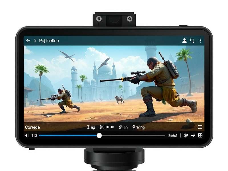 Web Video Caster App PC इंटरफेस