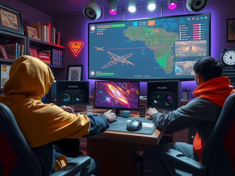 Casters Corner Elestrals गेम इंटरफेस