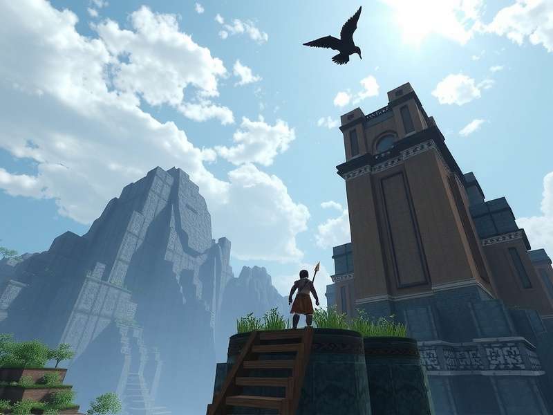 Minecraft में Casterly Rock का शानदार दृश्य