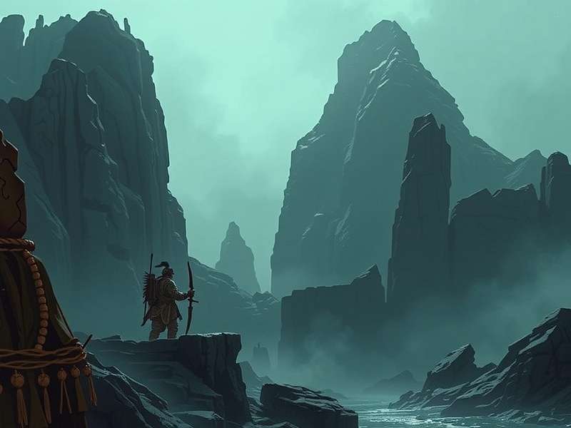 कैस्टर्ली रॉक का दृश्य