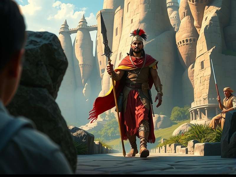 कैस्टर्ली रॉक हाईगार्डन गेमिंग दृश्य