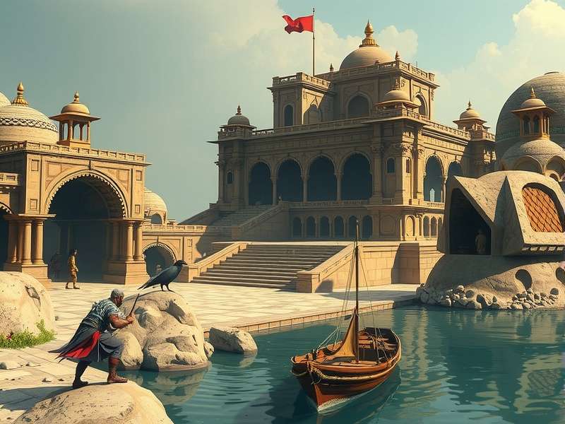 कैस्टर्ली रॉक का दृश्य