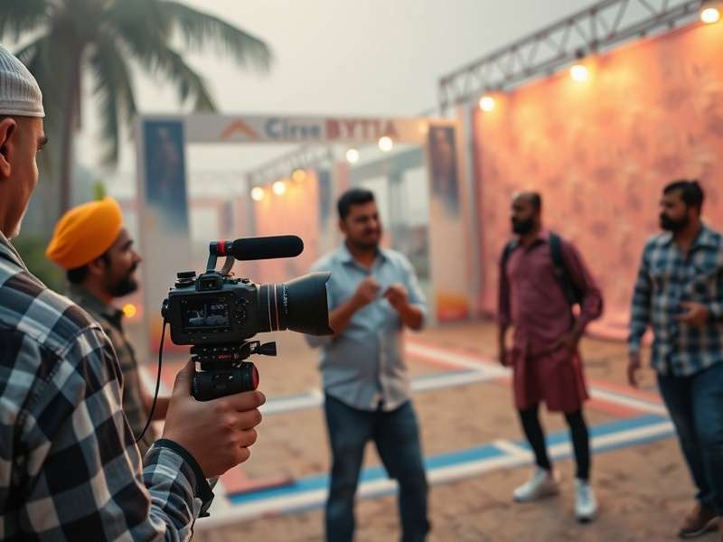 Web Video Caster इंटरफेस दिखाता हुआ चित्र