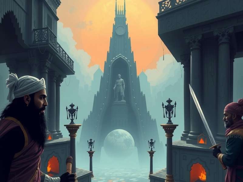 कैस्टरली रॉक का भव्य दृश्य