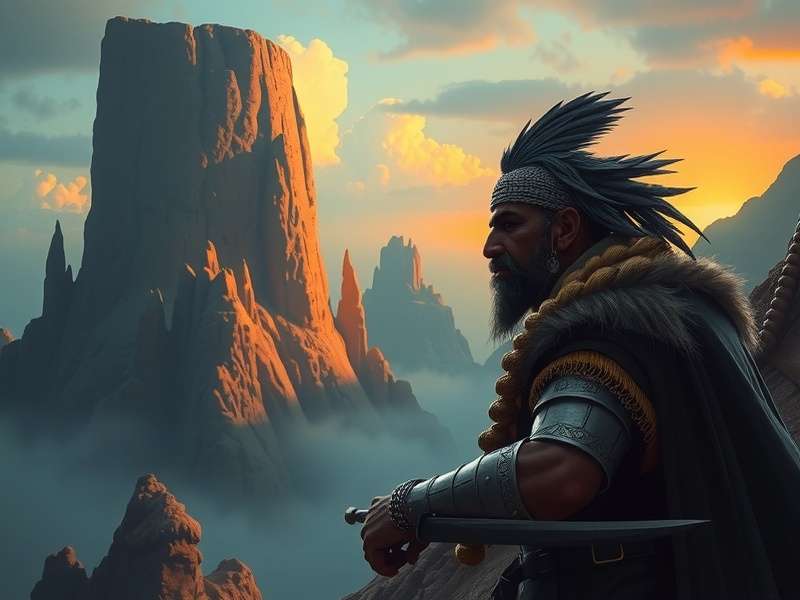 कैस्टरली रॉक का दृश्य