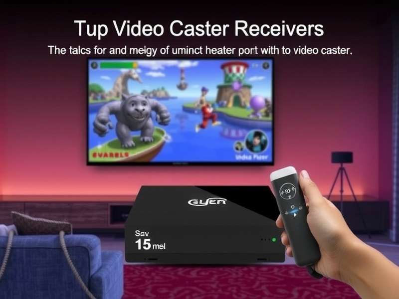 A modern living room setup with a smartphone casting video to a large television screen