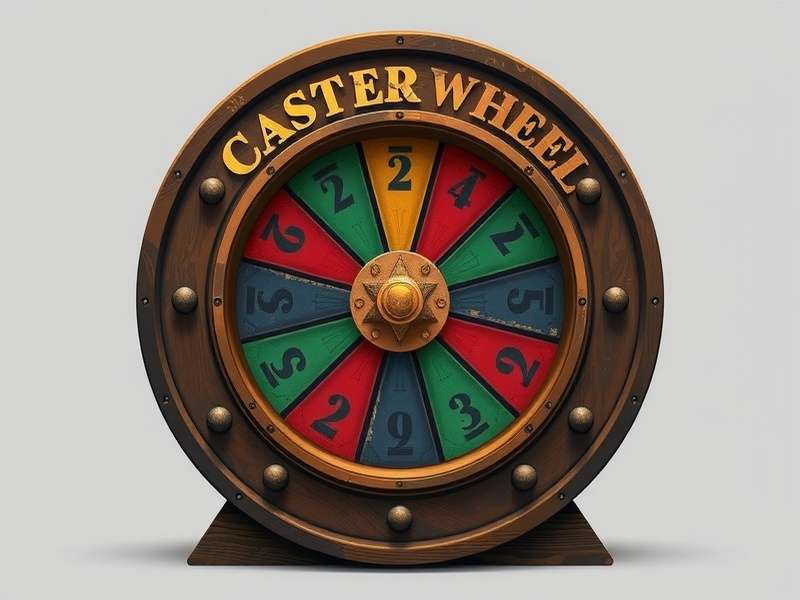 Assortment of heavy-duty industrial caster wheels on a workshop floor