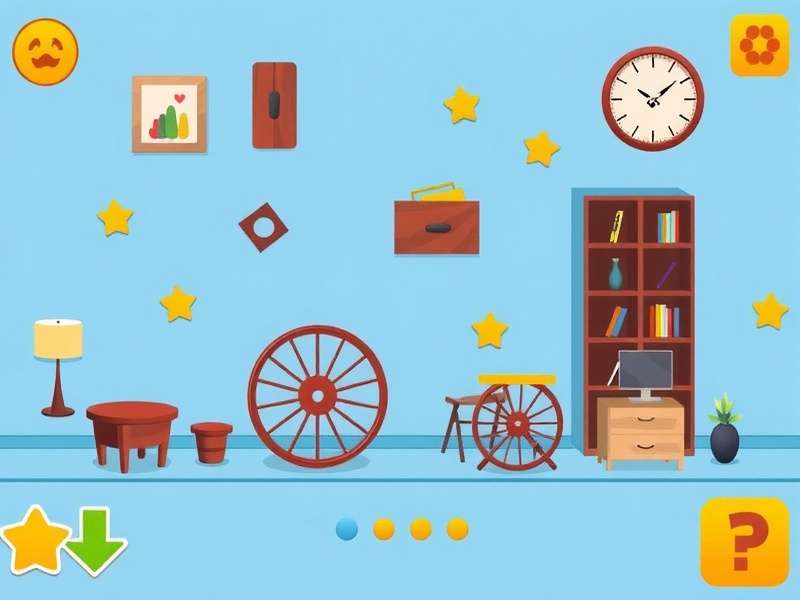 Assortment of different furniture caster wheels on a wooden table