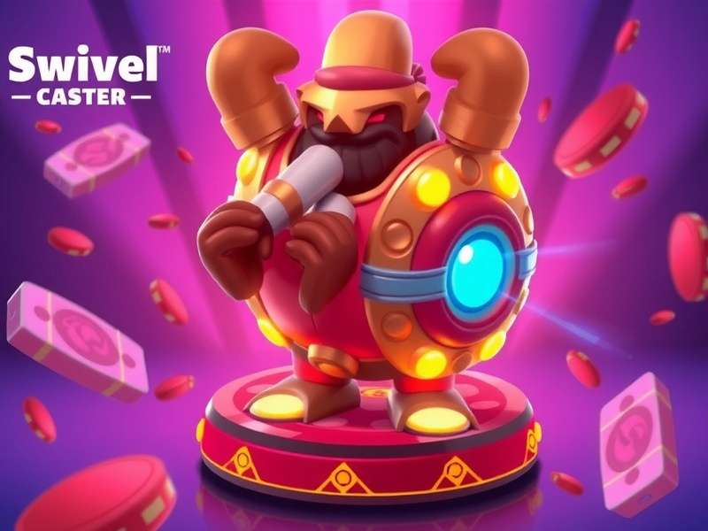 Heavy-duty industrial swivel caster used in Indian manufacturing facility