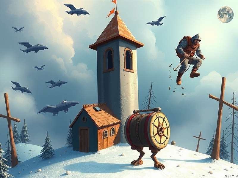 A diverse collection of industrial casters and wheels on a workshop floor