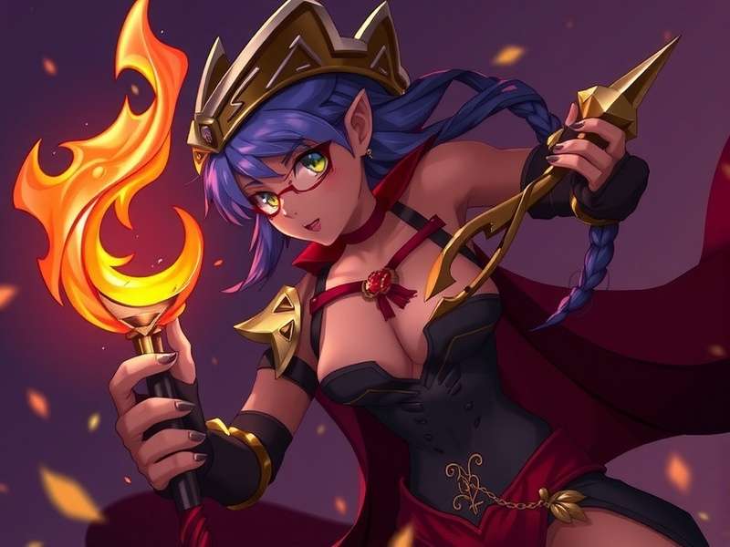 Caster character art showing diverse classes