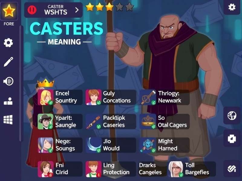Casters meaning visual guide — from web casting to heavy duty caster wheels and baitcaster fishing reels