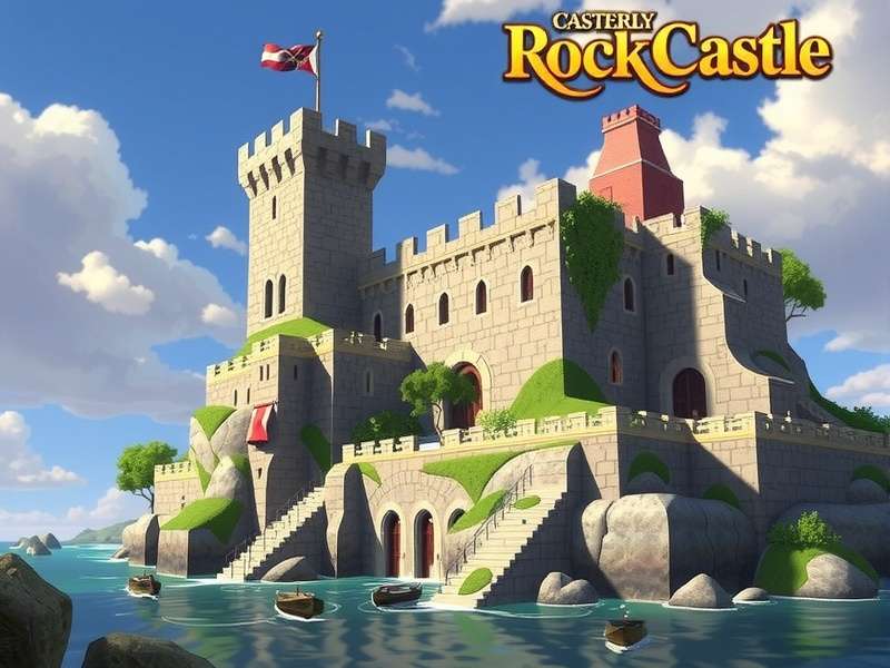 Sea Gate of Casterly Rock Castle – harbour view Casterly Rock sea gate and harbour