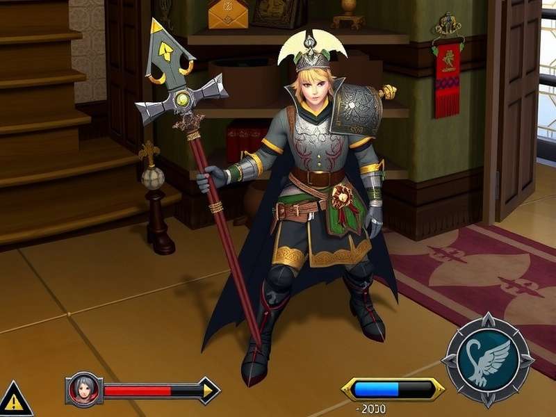 Casterly Rock Honor Guard — elite unit banner showing armoured warriors with lion insignia