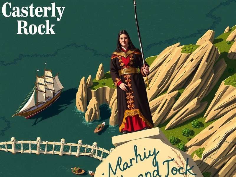 Casterly Rock Map – complete cartographic overview of the Rock of Casterly and its surroundings