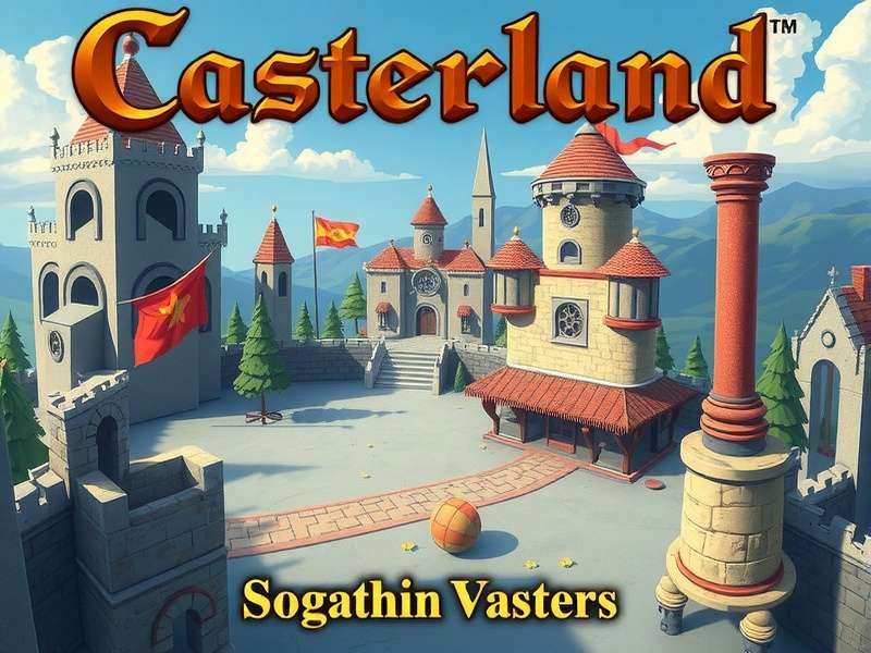 Casterland — The epic realm of Caster, featuring Casterly Rock and ancient fortresses